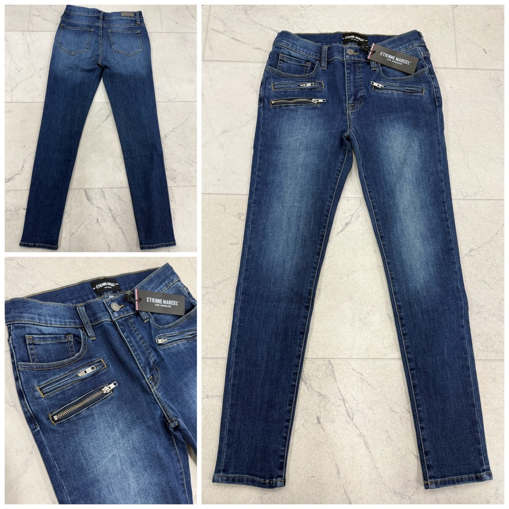 (RR-24) Etienne Marcel Skinny Zipper Jeans
